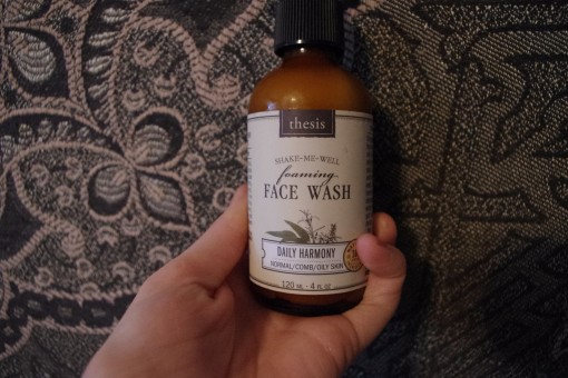 thesis beauty foaming face wash review