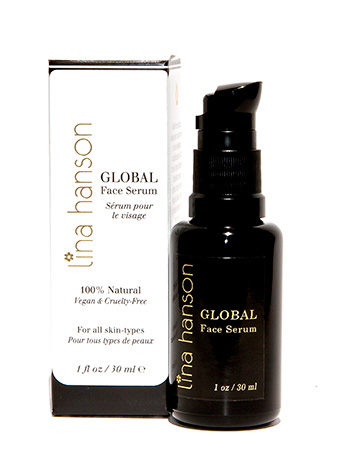 lina hanson global face serum