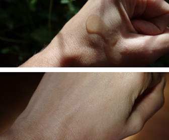 face serum review swatch