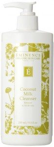 Eminence Coconut cleanse - best organic cleanser for dry skin