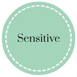 sensitive skin button