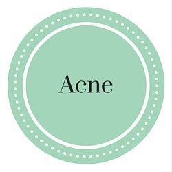 acne button