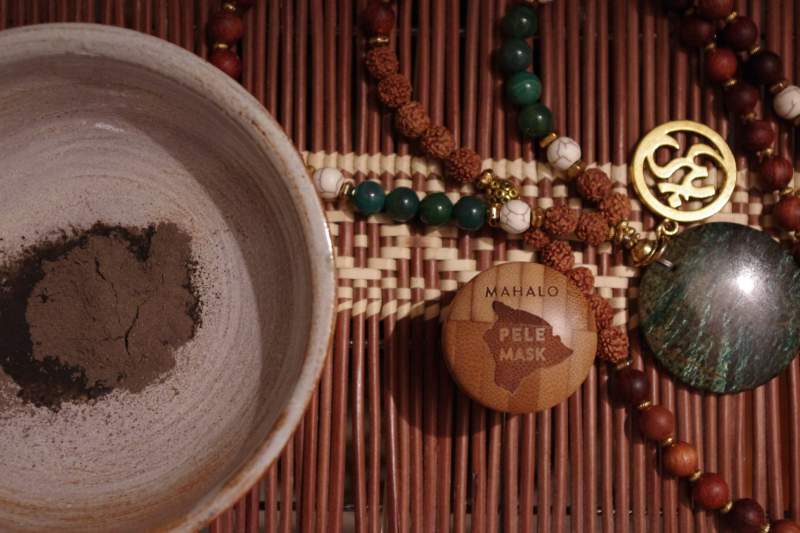 mahalo pele mask review in a bowl