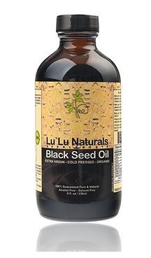 LuLu naturals Organic, Cold Pressed, Extra Virgin black cumin seed oil