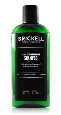 Brickell Mens Daily Strengthening Shampoo for Men