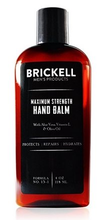 Brickell Mens Maximum Strength Hand Lotion