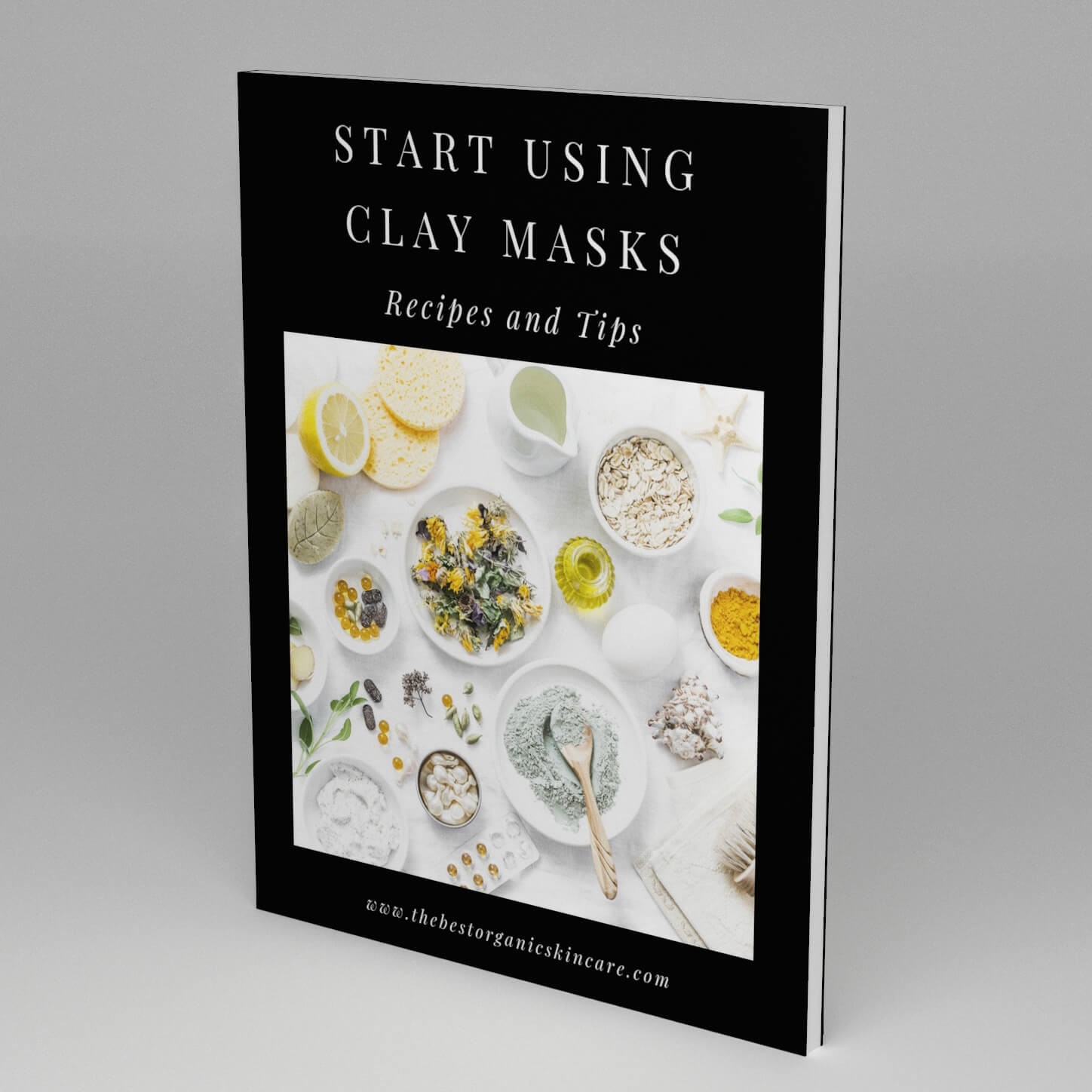 Clay Masks Tips and Tricks Ebook Cover Clay Masks Tips and Tricks Ebook Cover