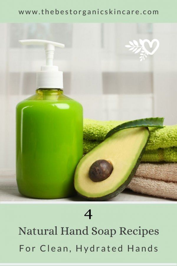 best natural hand soap recipes