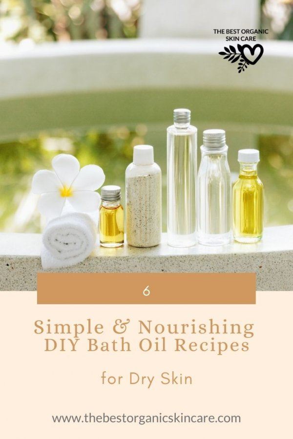 simple diy bath oil recipes for dry skin