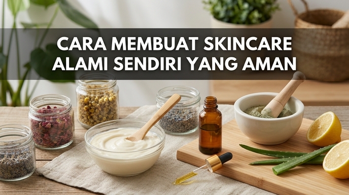Cara Membuat Skincare Alami Sendiri yang Aman