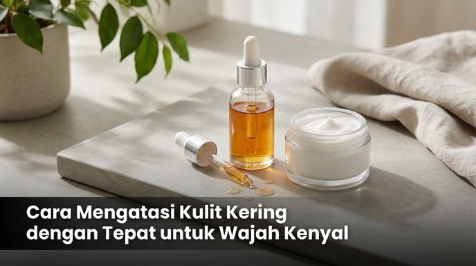 Cara Mengatasi Kulit Kering dengan Tepat untuk Wajah Kenyal