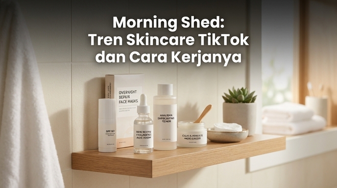 Morning Shed: Tren Skincare TikTok dan Cara Kerjanya