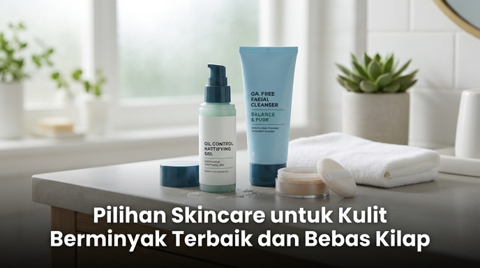 Pilihan Skincare untuk Kulit Berminyak Terbaik dan Bebas Kilap