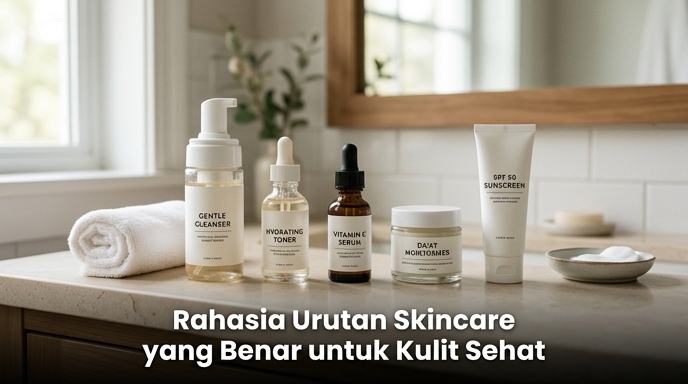 Rahasia Urutan Skincare yang Benar untuk Kulit Sehat